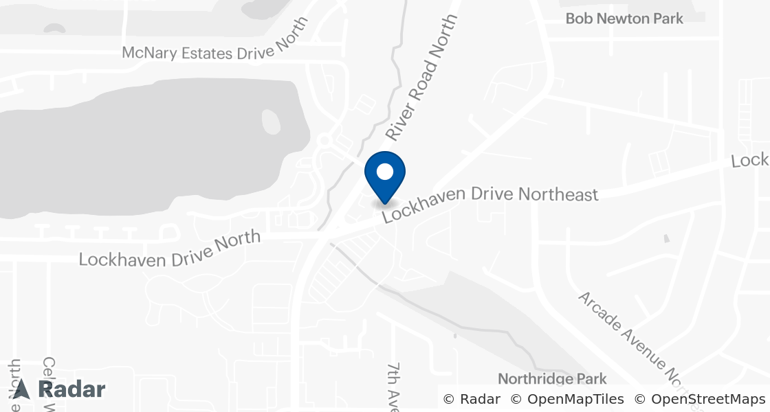 Map of Dairy Queen Location:: 761 Lockhaven Dr NE, Keizer, OR, 97303-3708